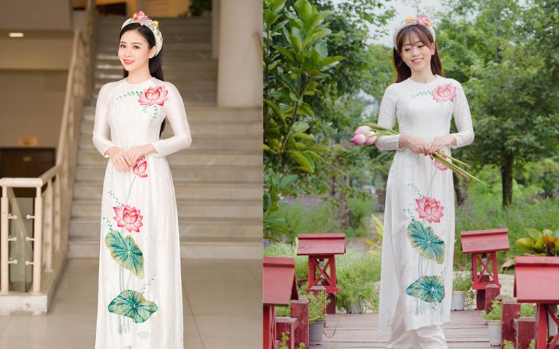 ao-dai-le-tan-khach-san-hoa-tiet-hoa-sen