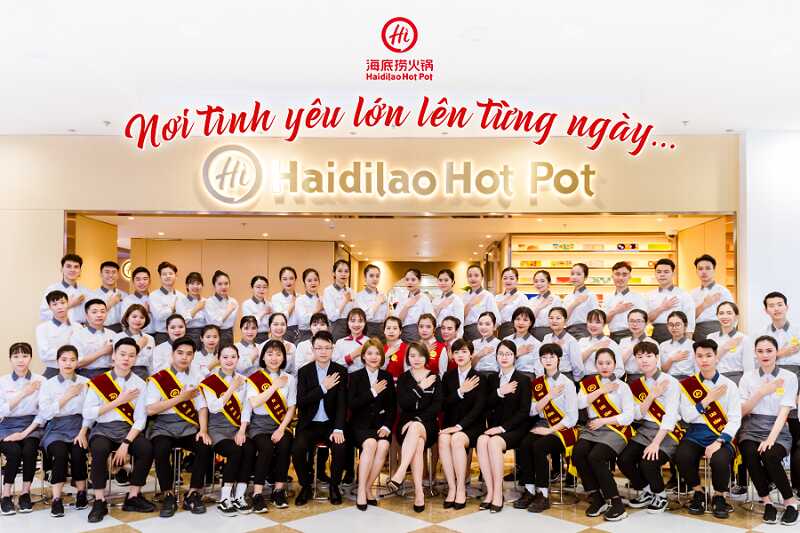 Haidilao là thương hiệu lẩu nổi tiếng đến từ Trung Quốc