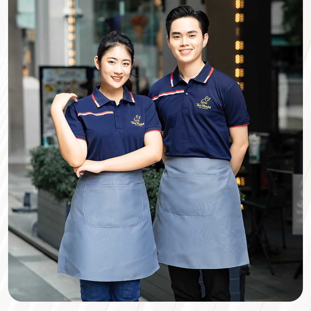 May đồng phục nhà hàng Tp HCM chuyên nghiệp tại Handy Uni