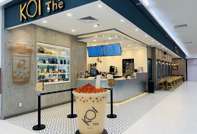 Trong các quán trà sữa ở Hà Nội, KOI Thé xuất hiện muộn hơn vào năm 2015