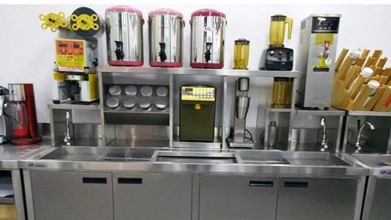 Chi phí mua dụng cụ pha chế trà sữa