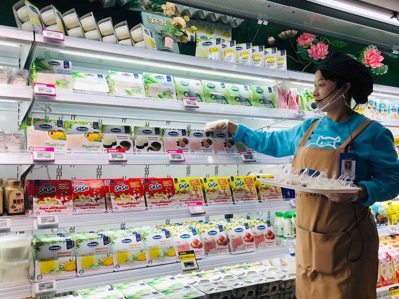 Mua tạp dề cho nhân viên siêu thị uy tín, chất lượng tại Handyuni