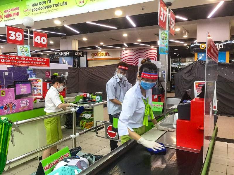 May đồng phục Big C dựa trên chiều cao và cân nặng