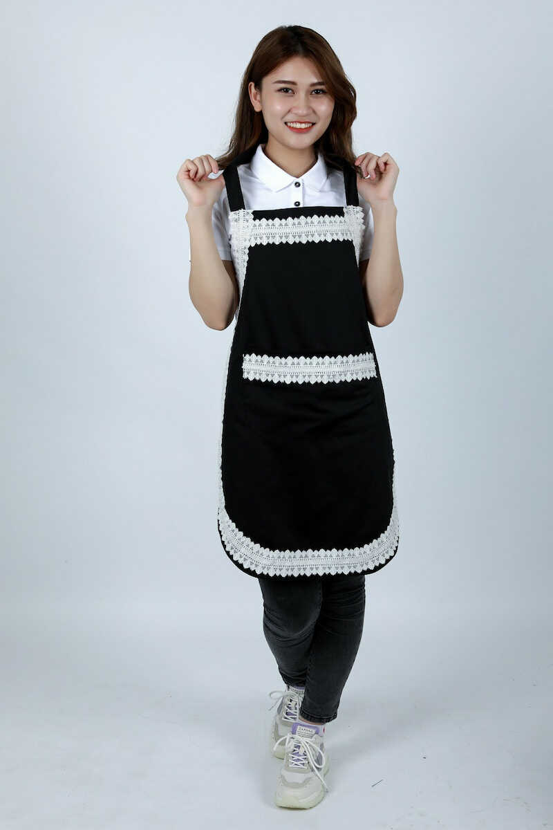 Cân nhắc chọn màu sắc và kiểu dáng tạp dề phù hợp với thương hiệu