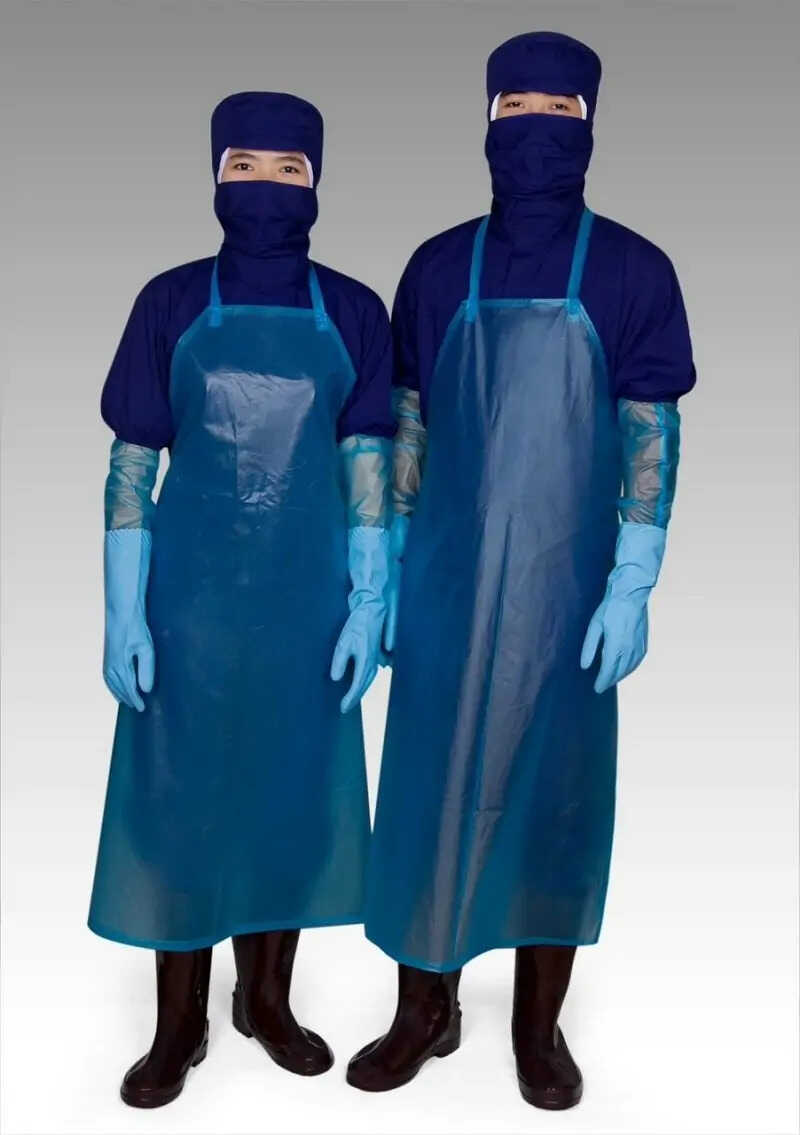 An toàn trong môi trường độc hại với tạp dề bảo hộ