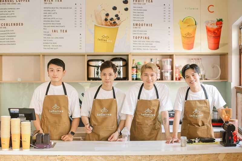 Tạp dề truyền thống Hàn Quốc với thiết kế đơn giản