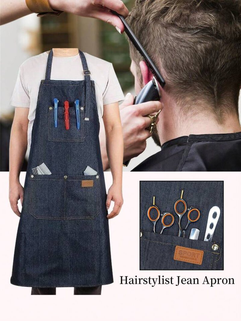 Tạp dề jean 2 lớp bảo vệ người mặc khỏi các tác nhân gây hại từ môi trường