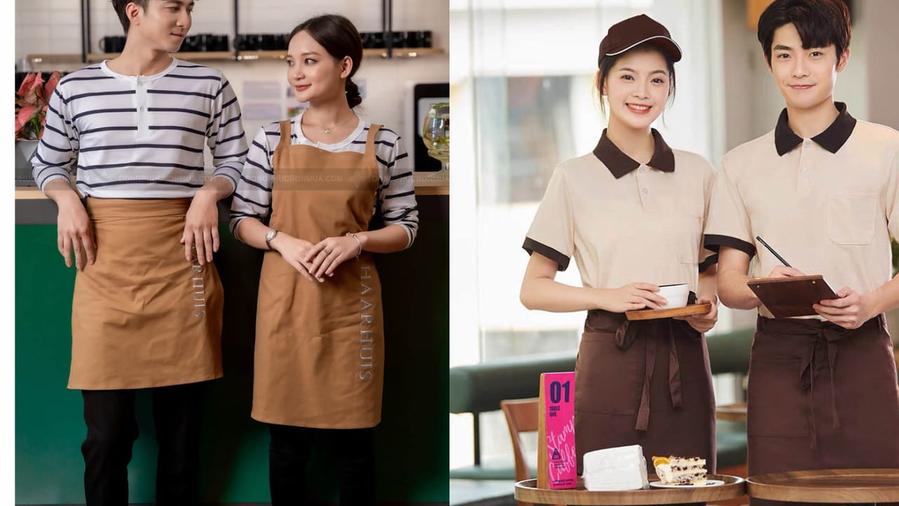 Tạp dề màu nâu – Sự lựa chọn thanh lịch và sang trọng hàng đầu