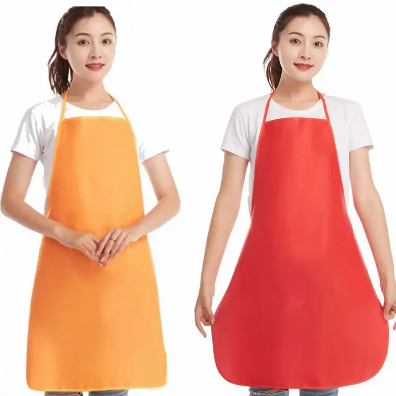 Tạp dề chống thấm thường ưu tiên kiểu dáng đơn giản