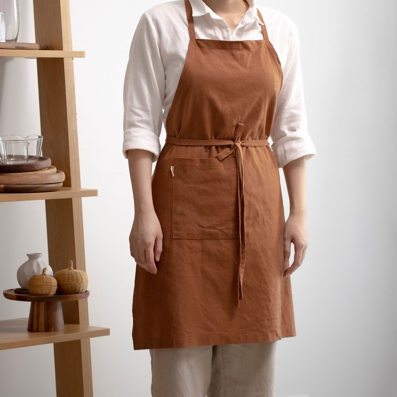 Tạp dề line dáng basic hiện đại