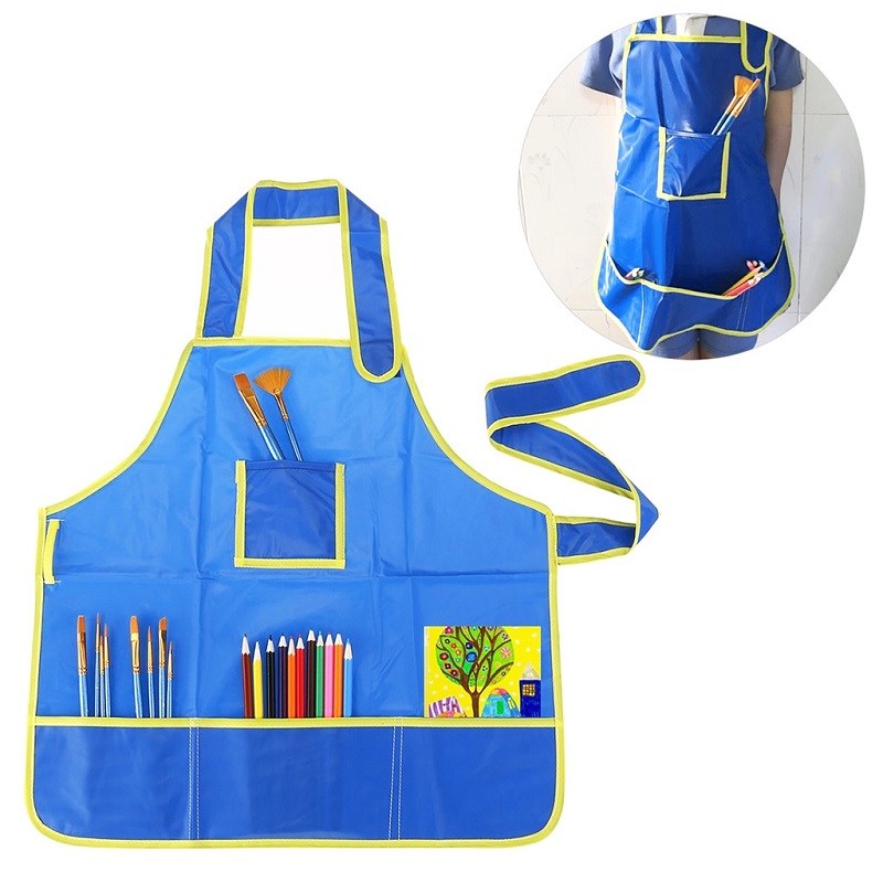Tạp dề vải không dệt dùng cho lớp học vẽ tranh