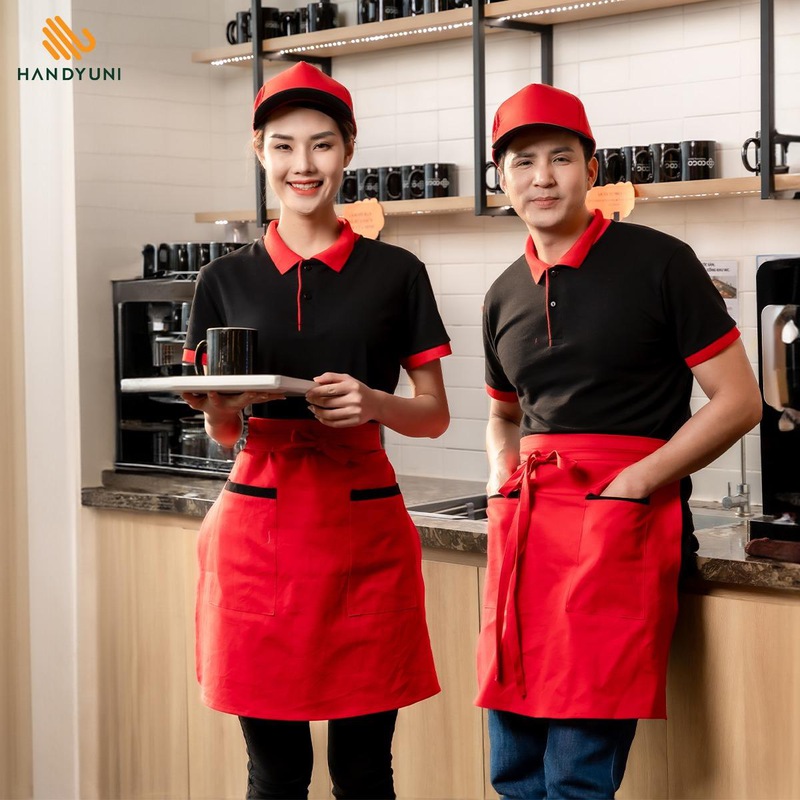 Tạp dề ngang hông mang đến sự đơn giản, tiện lợi và thoải mái