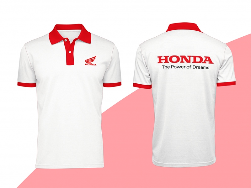 Đồng phục Honda áo polo đẹp cá tính