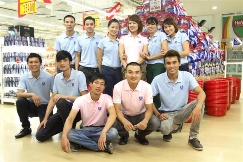 Mẫu áo thun cổ polo năng động cho nhân viên Unilever