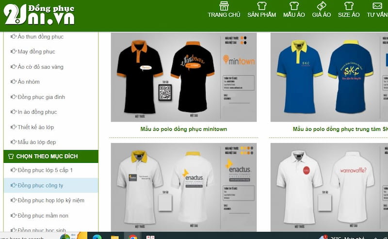 Đồng phục 2Uni luôn sở hữu những mẫu đồng phục với chất liệu vải cao cấp