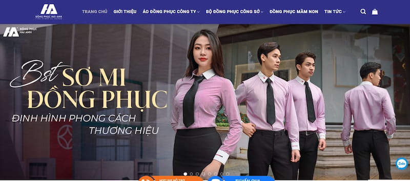 Đồng phục Hải Anh với những mẫu đồng phục thời trang và sáng tạo