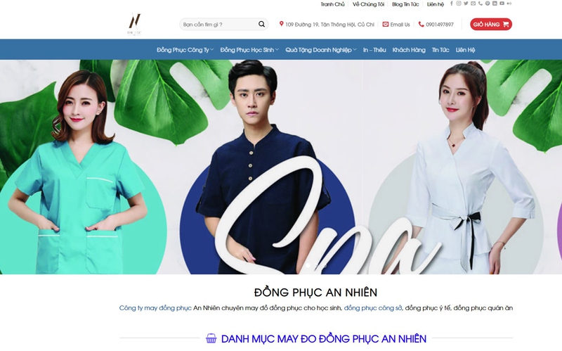 Đồng Phục An Nhiên nhận may đồng phục công ty tại Bình Dương