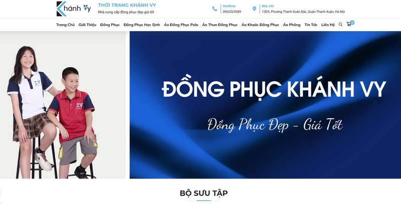 Đồng phục Khánh Vy có hơn 10 năm kinh nghiệm may đồng phục tại Bình Dương