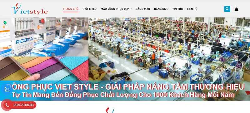 Công ty may đồng phục nhà hàng đa dạng mẫu mã - Vietstyle