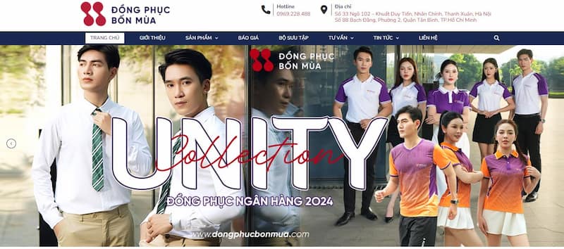 Xưởng may Đồng Phục Bốn Mùa uy tín, giá tốt tại quận Tân Bình, Tp. HCM