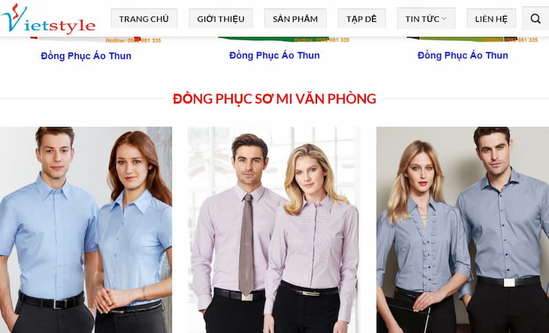 Đồng phục Vietstyle được đánh giá cao về chất lượng đồng phục