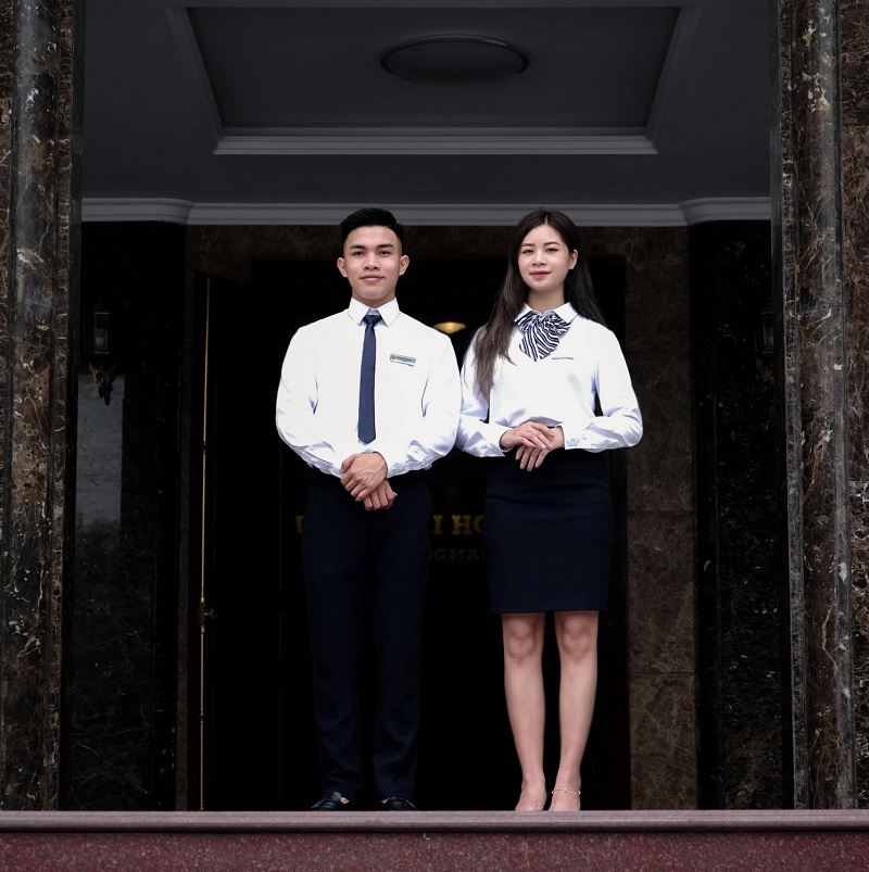 Áo sơ mi đồng phục cho công ty ngành du lịch