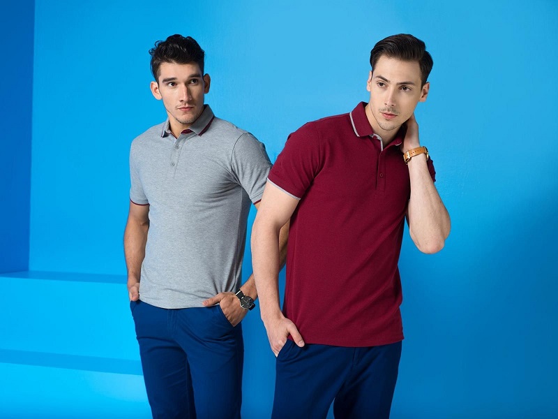 Áo polo có kiểu dáng đơn giản phù hợp mọi dáng người