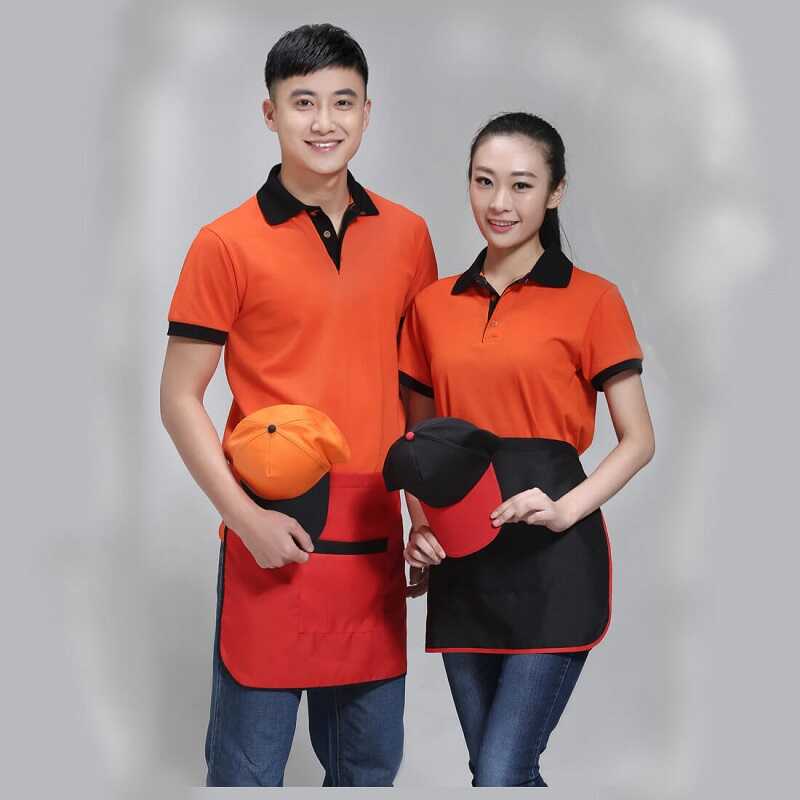 Áo polo đồng phục nhà hàng phong cách chuyên nghiệp