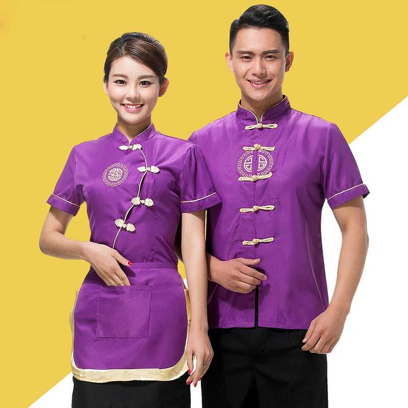Đồng phục nhà hàng Trung Quốc cho phục vụ