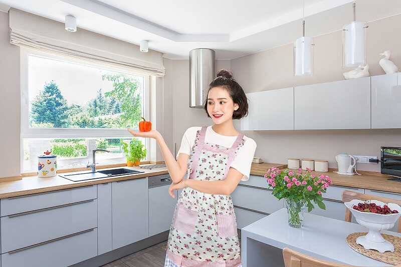 Hình ảnh tạp dề đẹp của chị em nội trợ