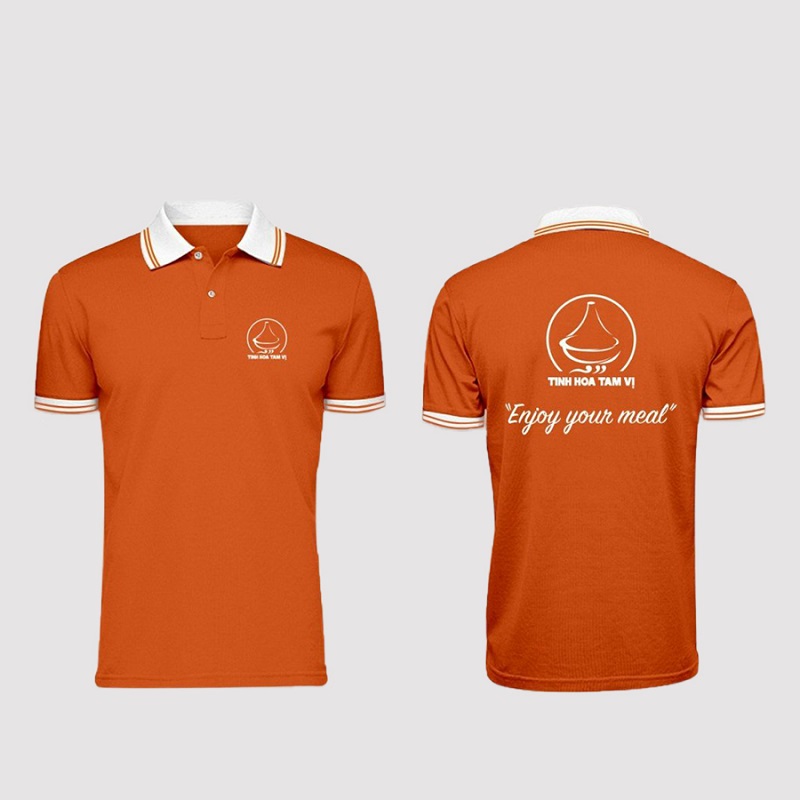 Handy Uni nhận may áo phông đồng phục nhà hàng giá tốt