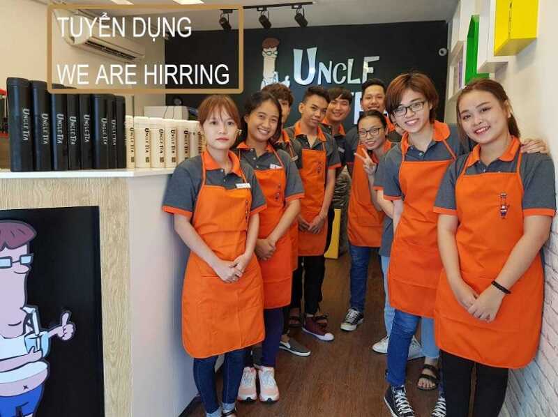 Đồng phục Uncle Tea với thiết kế nổi bật