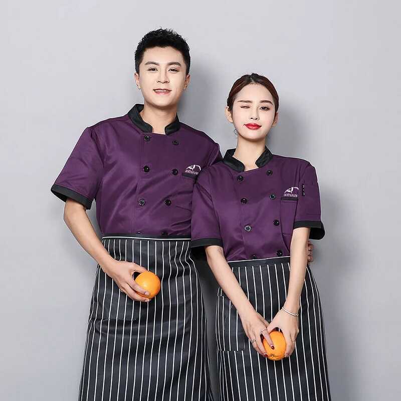 Các mẫu áo bếp trưởng hiện đại đa dạng về thiết kế và màu sắc