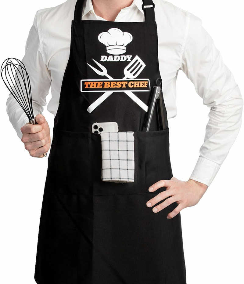 Tạp dề nam có in hình