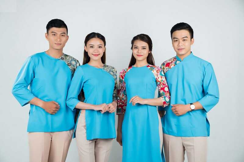 Mặc đồng phục giúp nâng cao tinh thần làm việc của nhân viên