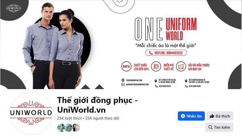 Uni World là xưởng may đồng phục nhà hàng Hà Nội chất lượng