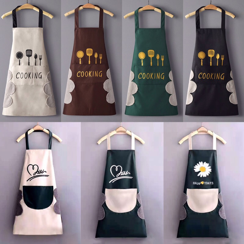 Tạp dề bếp với thiết kế tiện lợi cùng chất vải tốt