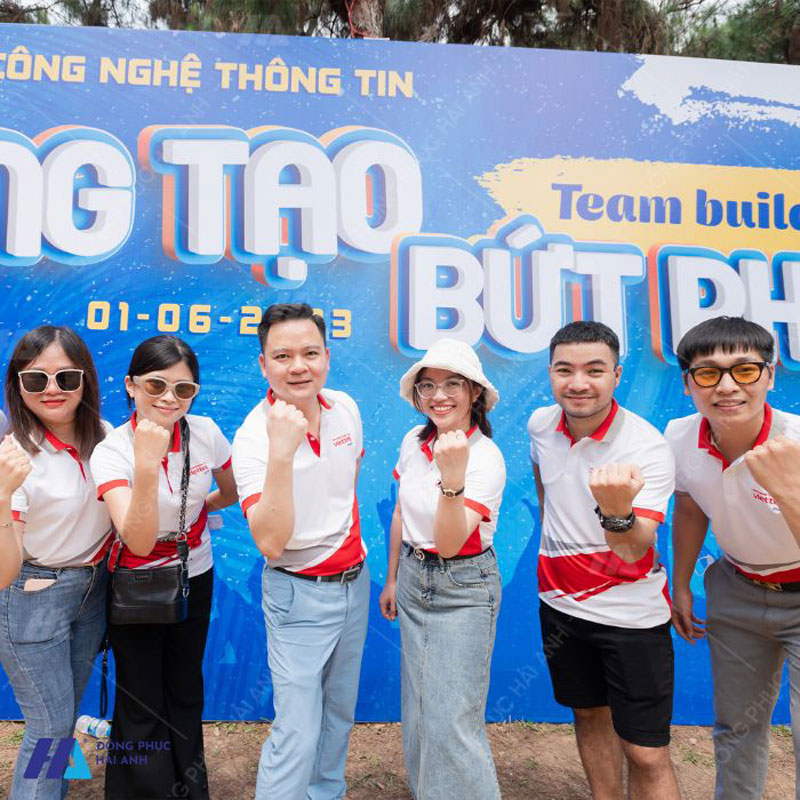 Áo đồng phục Viettel đi teambuilding cá tính