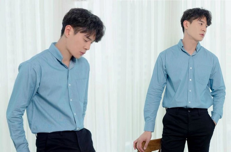 Áo sơ mi đồng phục công ty đẹp dáng suông thu hút người nhìn