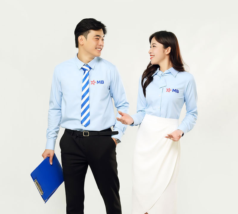 Top 3+ mẫu đồng phục MB Bank tạo dấu ấn chuyên nghiệp và đẳng cấp