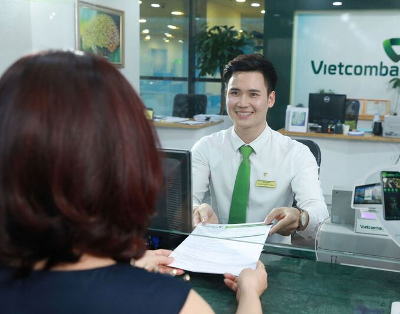 Áo sơ mi Vietcombank lịch sự