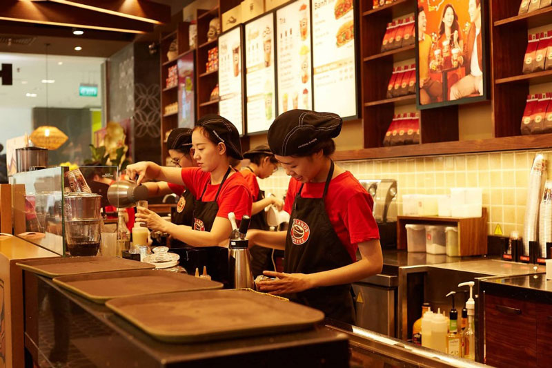 Đồng phục mũ lưỡi trai thương hiệu Highlands