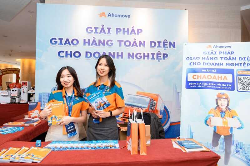 Đồng phục áo thun Ahamove chuyên nghiệp cho nhân viên