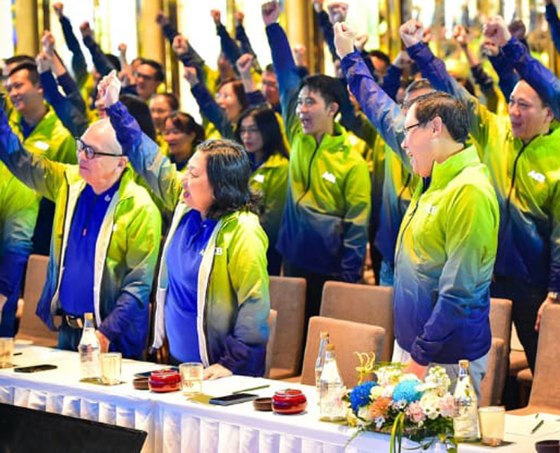 Áo khoác đồng phục ngân hàng ACB