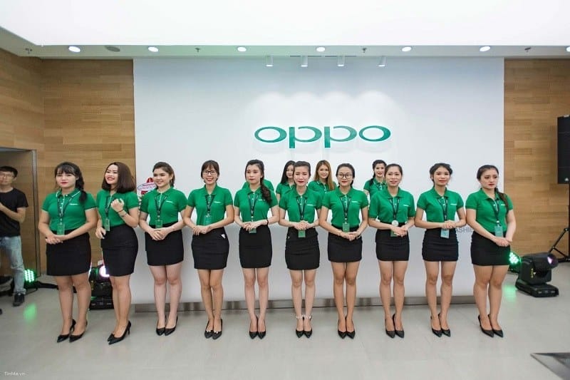 Áo polo đồng phục Oppo
