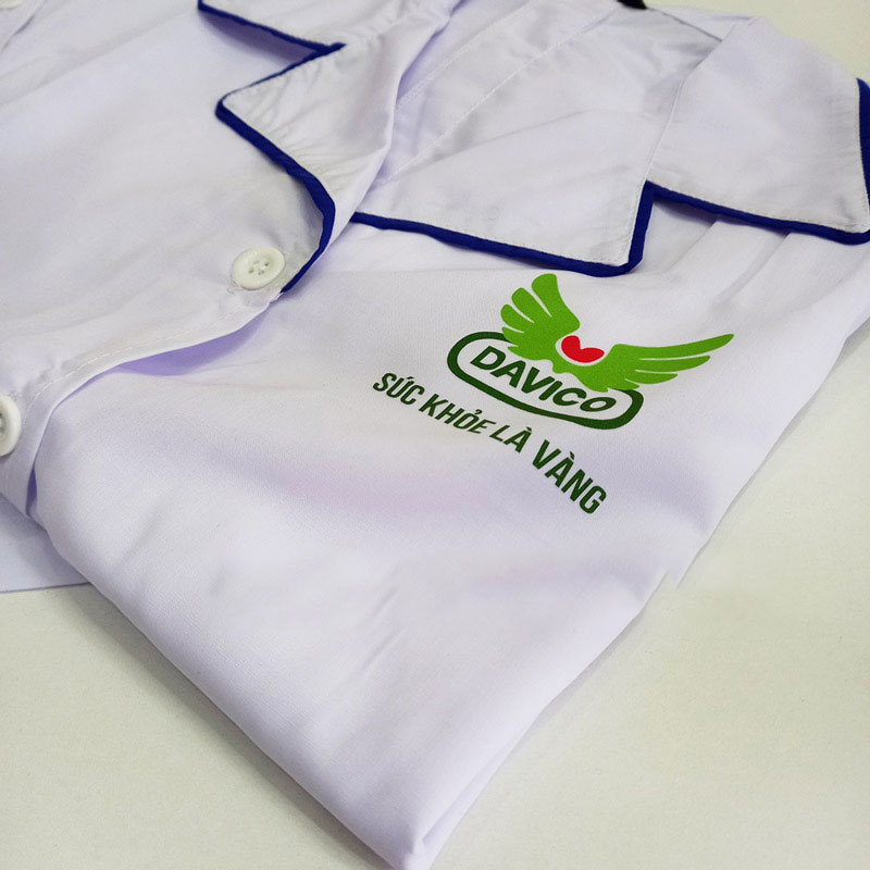 Áo dược sĩ tại Dược phẩm Davico