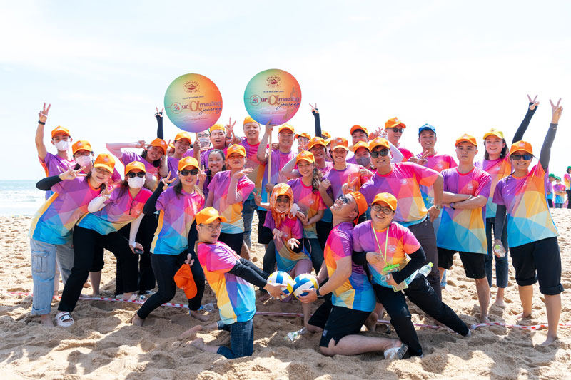 Đồng phục teambuilding của Highlands Coffee