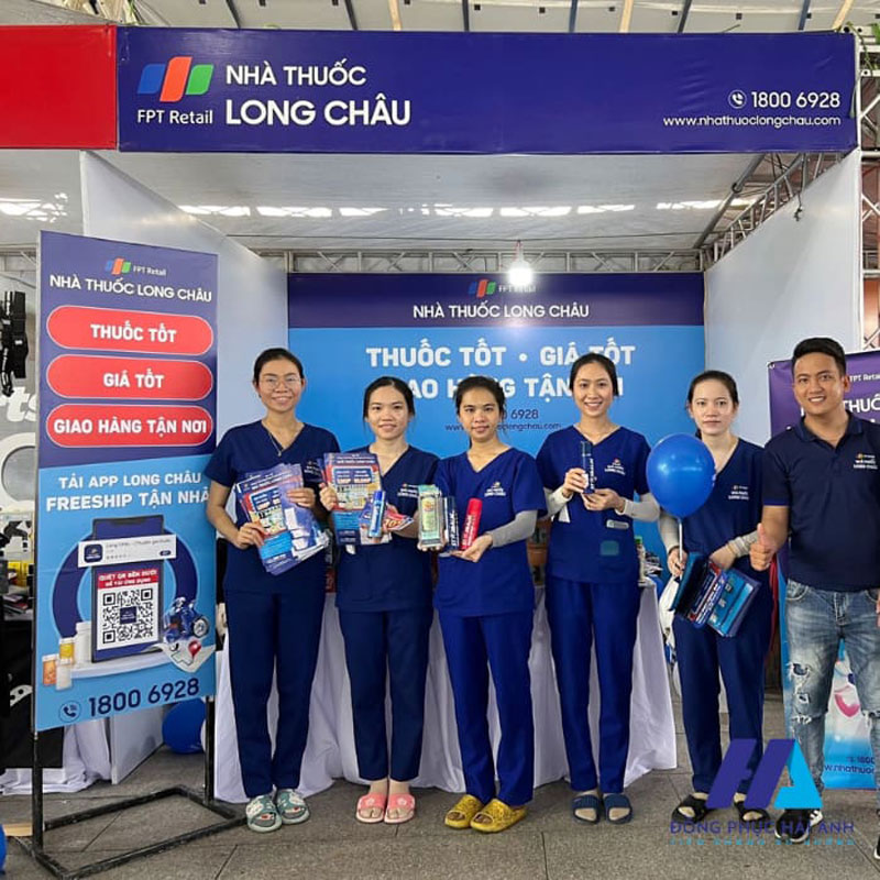 Đồng phục nhân viên Nhà thuốc Long Châu