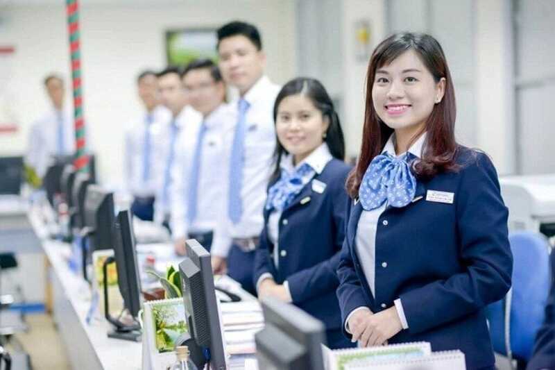 Đồng phục vest ngân hàng Eximbank thiết kế hiện đại