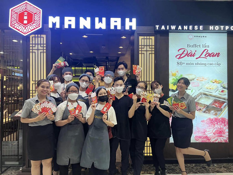 Đồng phục nhà hàng Manwah